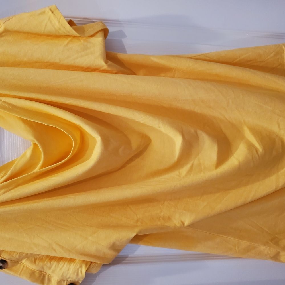Elegant Yellow Women's Blouse